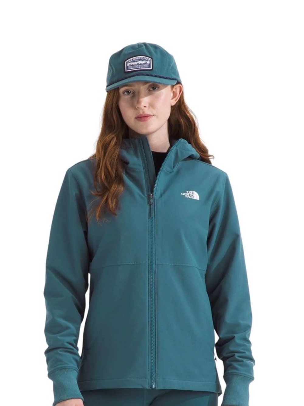The North Face Women’s Shelbe Raschel Teal Hooded Soft-Shell Jacket SZ. M New